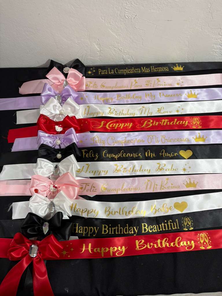 Custom Ribbon by dozen